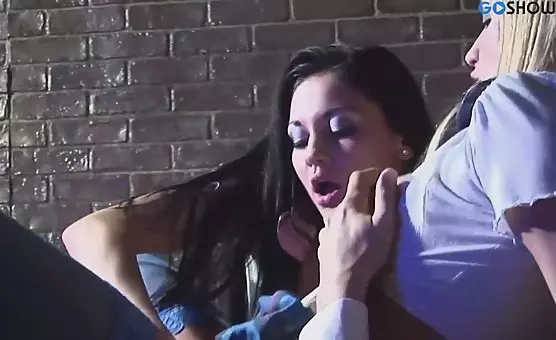 Slutty Kitties in Wild Threesomes